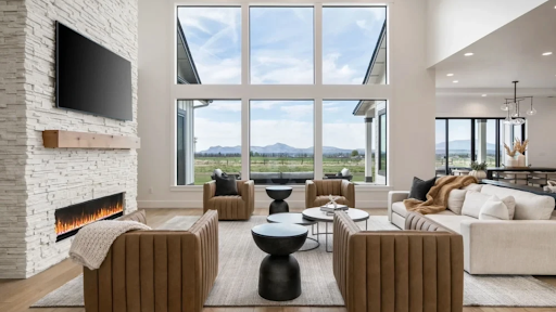 bend-luxury-home-interior-custom-builder Spacious luxury home interior designed by custom builder in Bend Oregon