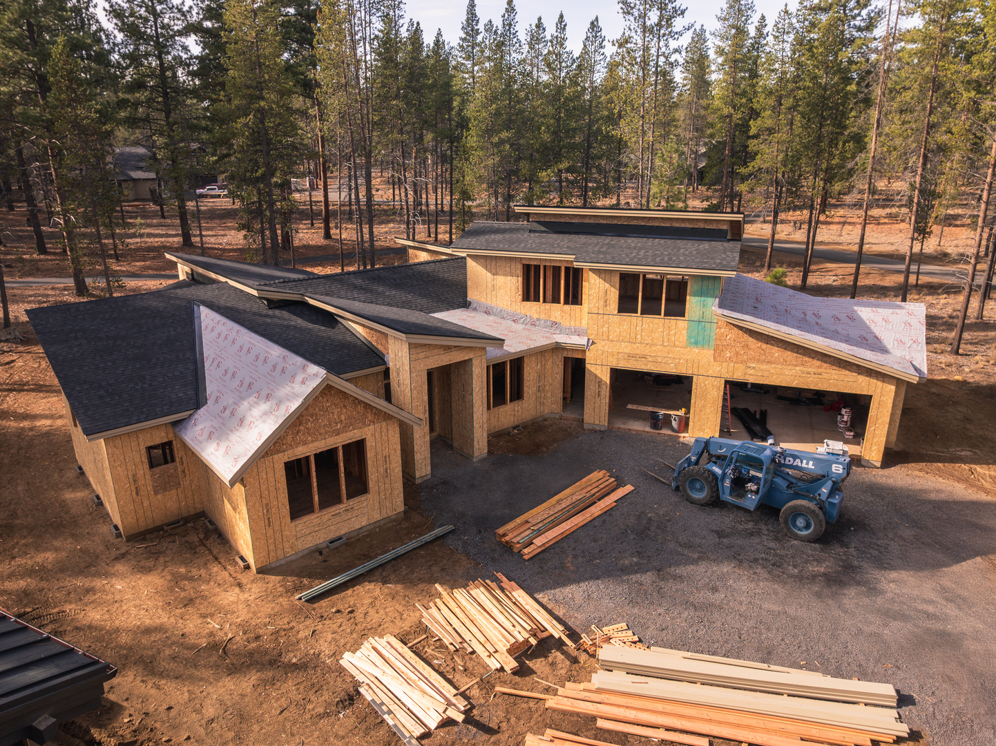 construction exterior new web Custom home construction in Central Oregon designed for long-term value