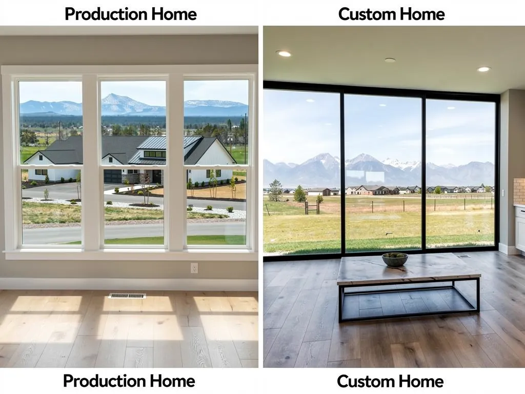 Production Home vs. Custom Home